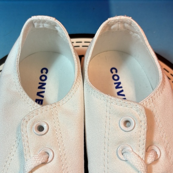 Converse Chuck Taylor Men's Low Top (Canvas)White Mono - Picture 7 of 9